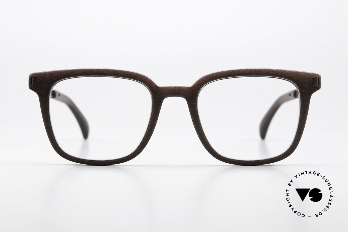 Mykita Mylon Barley 3D Druck Hybrid Unisex Brille, eckiges Panto-Design, Gr. 51-20 in Color 307, Passend für Herren und Damen
