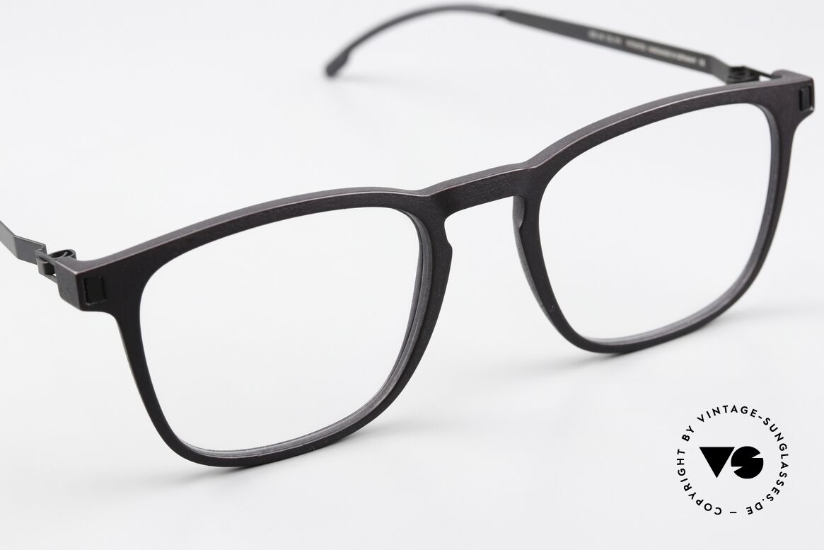 Mykita Mylon Jujubi Eckige Pantobrille aus Berlin, ungetragenes Modell von 2016 mit Mykita Etui, Passend für Herren und Damen