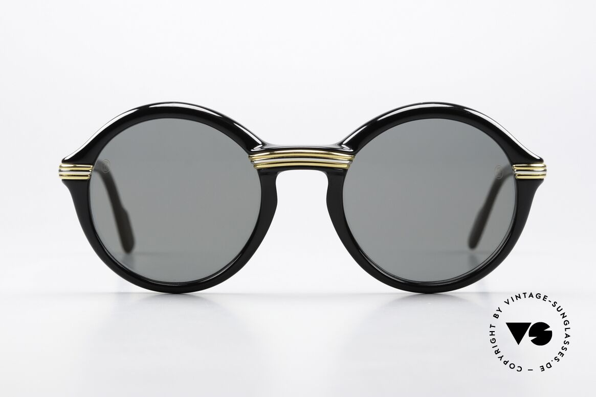 Cartier Cabriolet - L Ultra Seltene 52mm L Size, edle & massive Cartier vintage Sonnenbrille von 1991, Passend für Herren und Damen