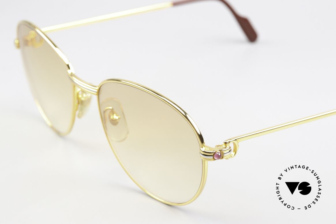 Cartier S Rubis 0,34 ct - L Ultra Seltene 57mm Version, ultra seltene Größe 57/18 (die größte Ausführung), Passend für Damen