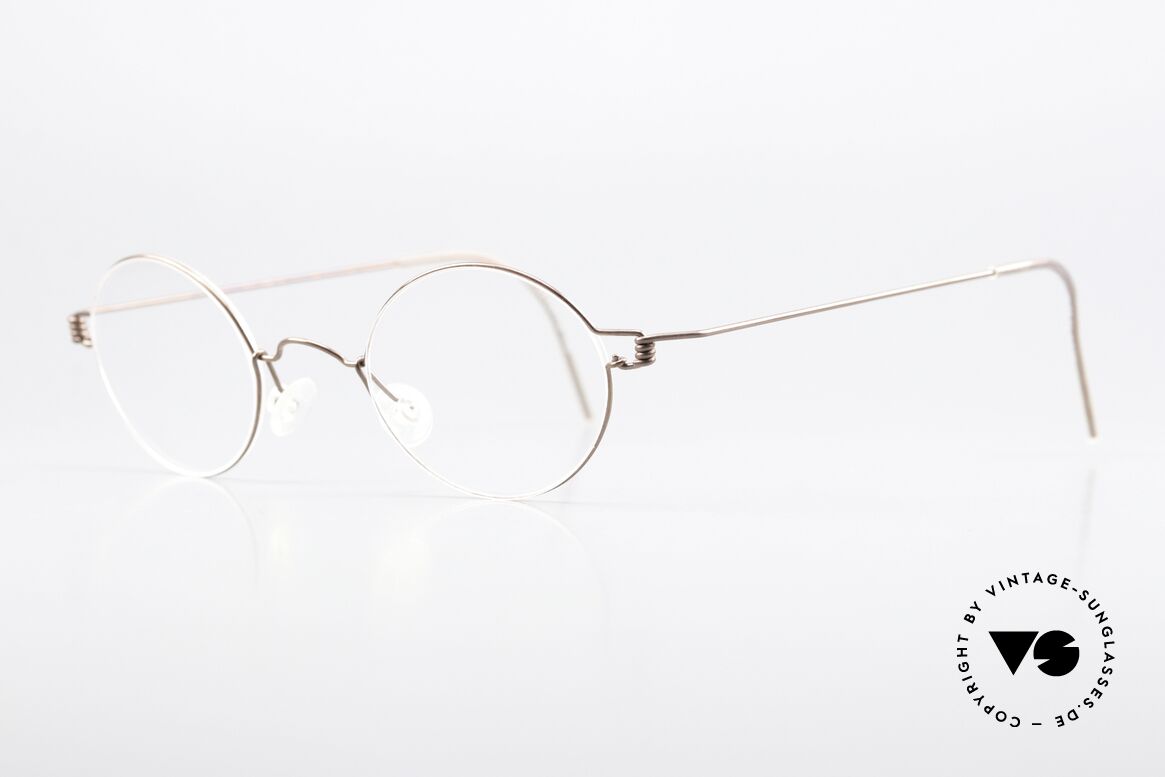 Lindberg Corona 42 Air Titan Rim Bronze Kupfer Fassung 90er, so zeitlos, stilvoll und innovativ = Prädikat "VINTAGE", Passend für Herren und Damen