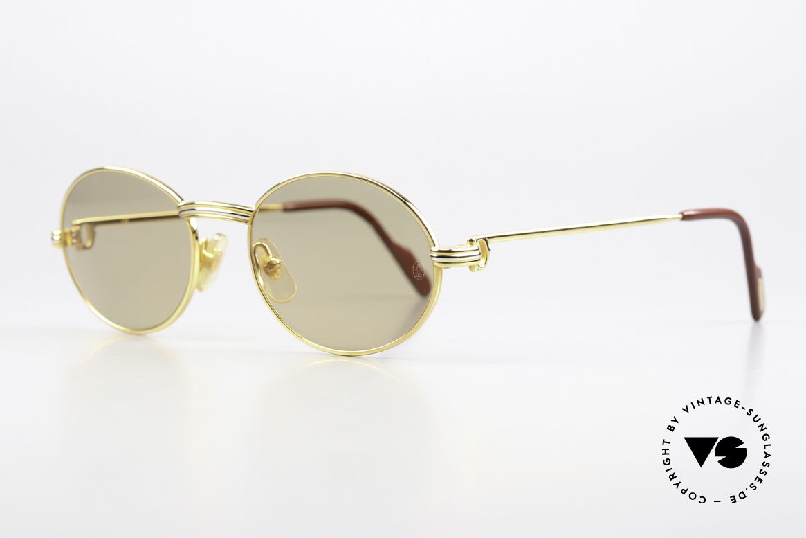 Cartier Saint Honore - M Luxus Sonnenbrille Von 1998, 'Staint Honore' eine der ältesten Straßen von Paris, Passend für Herren und Damen