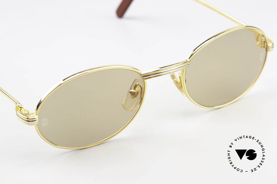Cartier Saint Honore - M Luxus Sonnenbrille Von 1998, ungetragen mit OVP (eine Rarität in diesem Zustand), Passend für Herren und Damen