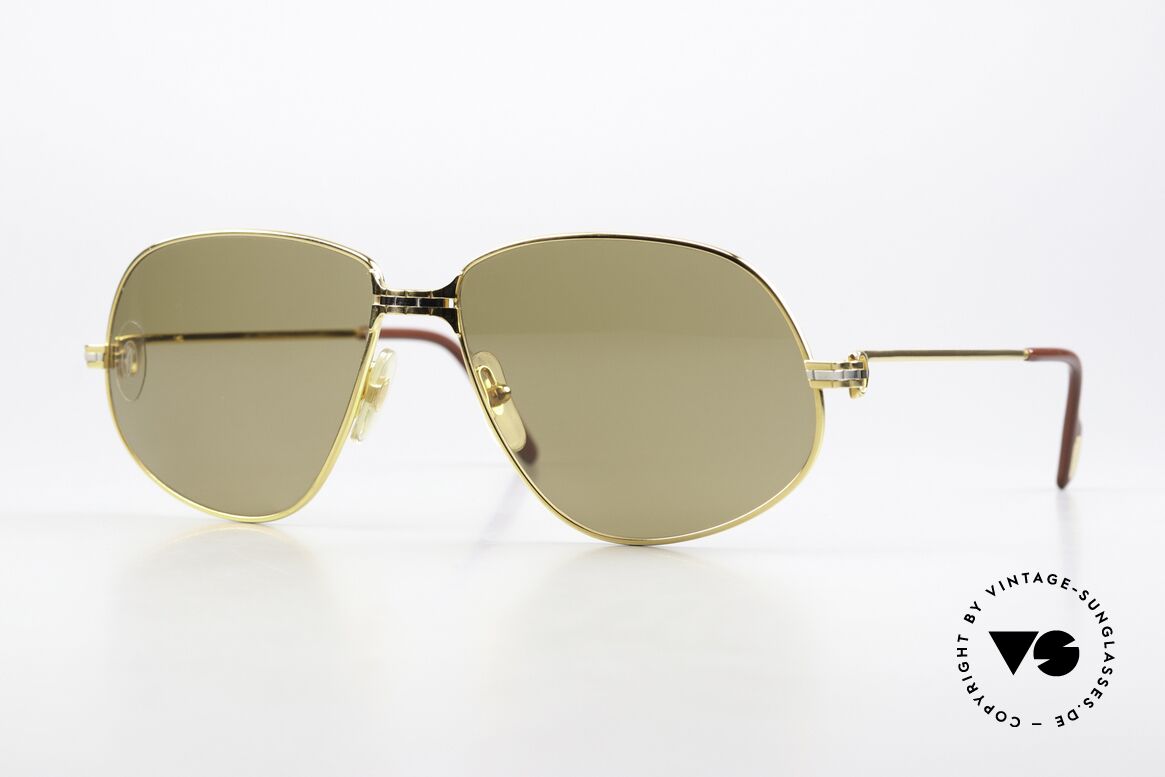 Cartier Panthere G.M. - XL Rare Luxus Sonnenbrille 1988, Cartier Panthère = der berühmte Panther von CARTIER, Passend für Herren