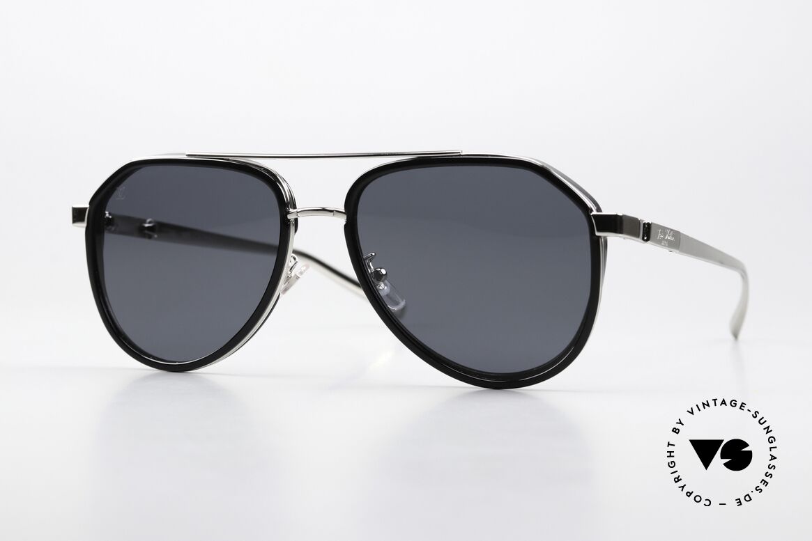 Louis Vuitton Pont Neuf Pont Neuf Signature Logo, original Aviator LOUIS VUITTON Sonnenbrille, Passend für Herren