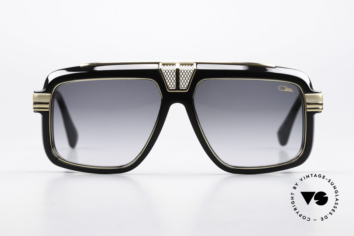 Cazal 678 Legends Hybrid Vintage Stil, Cazal Sonnenbrille, Modell 678, Color 001 in Gr. 59/15, Passend für Herren