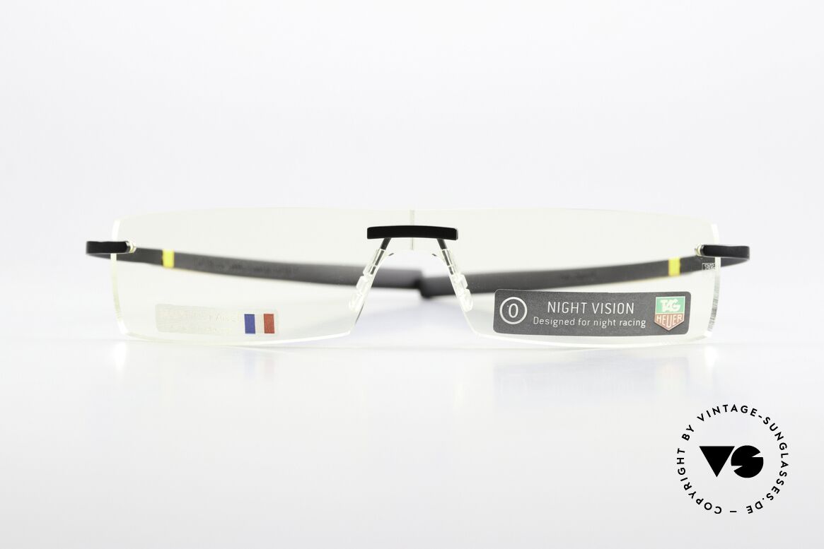 Tag Heuer 3532 Reflex Reflex Panorama Night Vision, rare Tag Heuer Brille TH 3532, color 099; Gr. 64-00, Passend für Herren