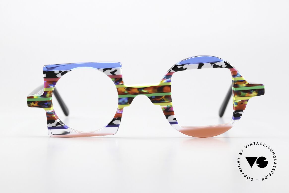 Wissing 2854 Verrückte Bunte Brille, verrückte bunte Brille von Wissing, Modell 2854, Passend für Herren und Damen
