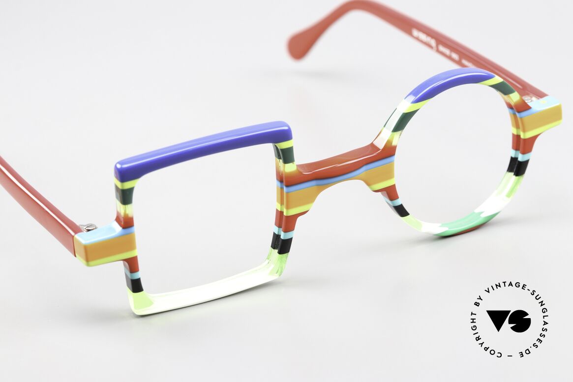 Wissing 2653 Bunte Brille Für Individualisten, sozusagen, eine Anti-Mainstream Brille (UNISEX), Passend für Herren und Damen