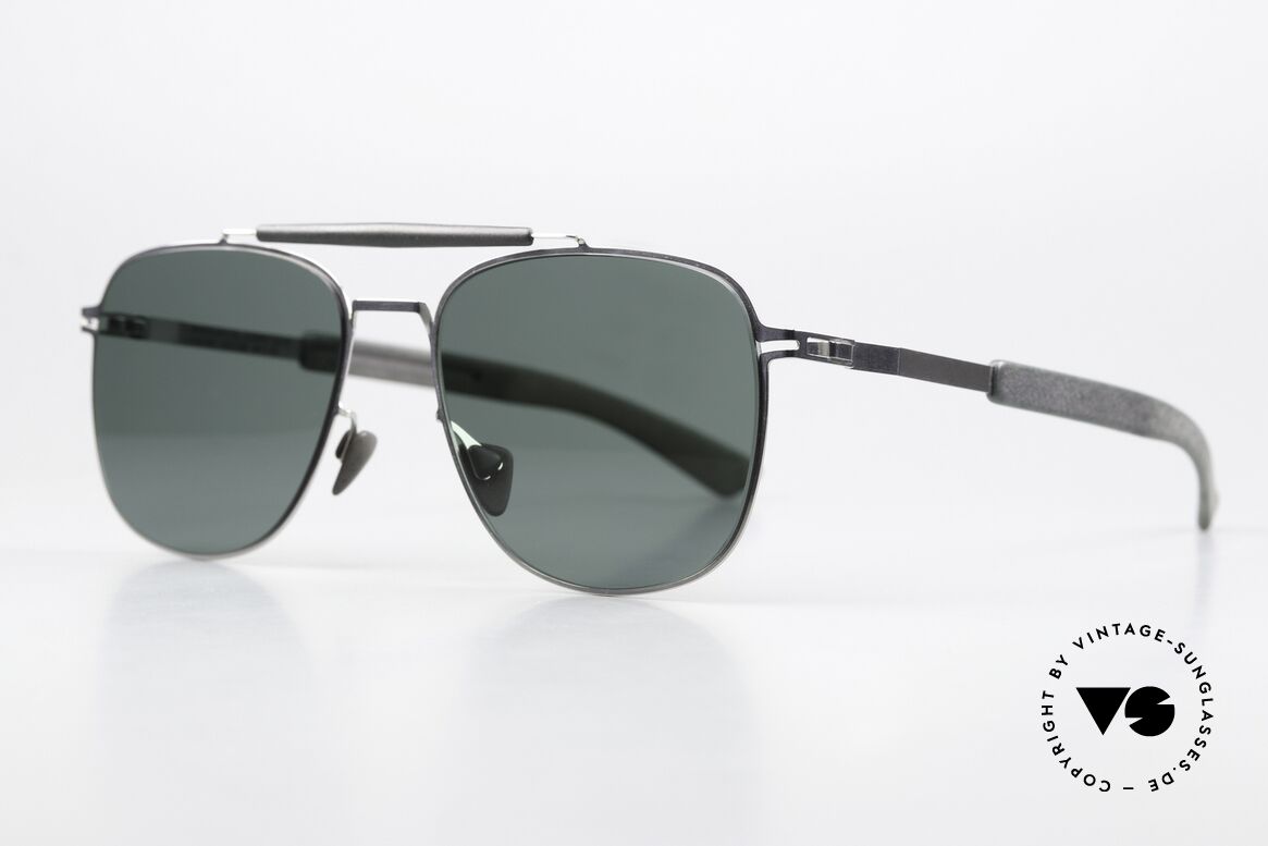 Mykita Mylon Elon Designersonnenbrille Eckig, 'made in Germany' Designer-Brille für Kenner, Passend für Herren