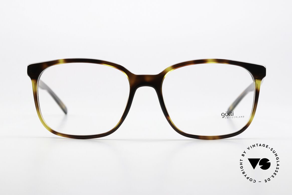 Götti Elyas Azetat Fassung Unisex Style, Azetat-Brille in Large Größe (für Damen & Herren), Passend für Herren und Damen
