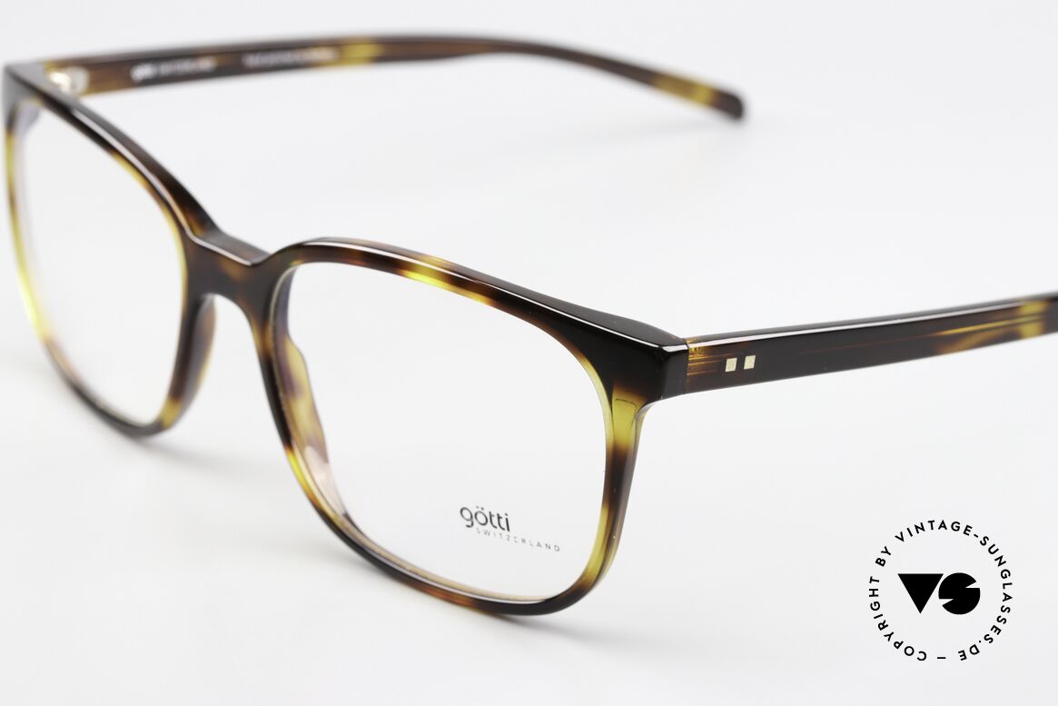 Götti Elyas Azetat Fassung Unisex Style, Oprah Winfrey machte Götti-Brillen 2021 berühmt, Passend für Herren und Damen
