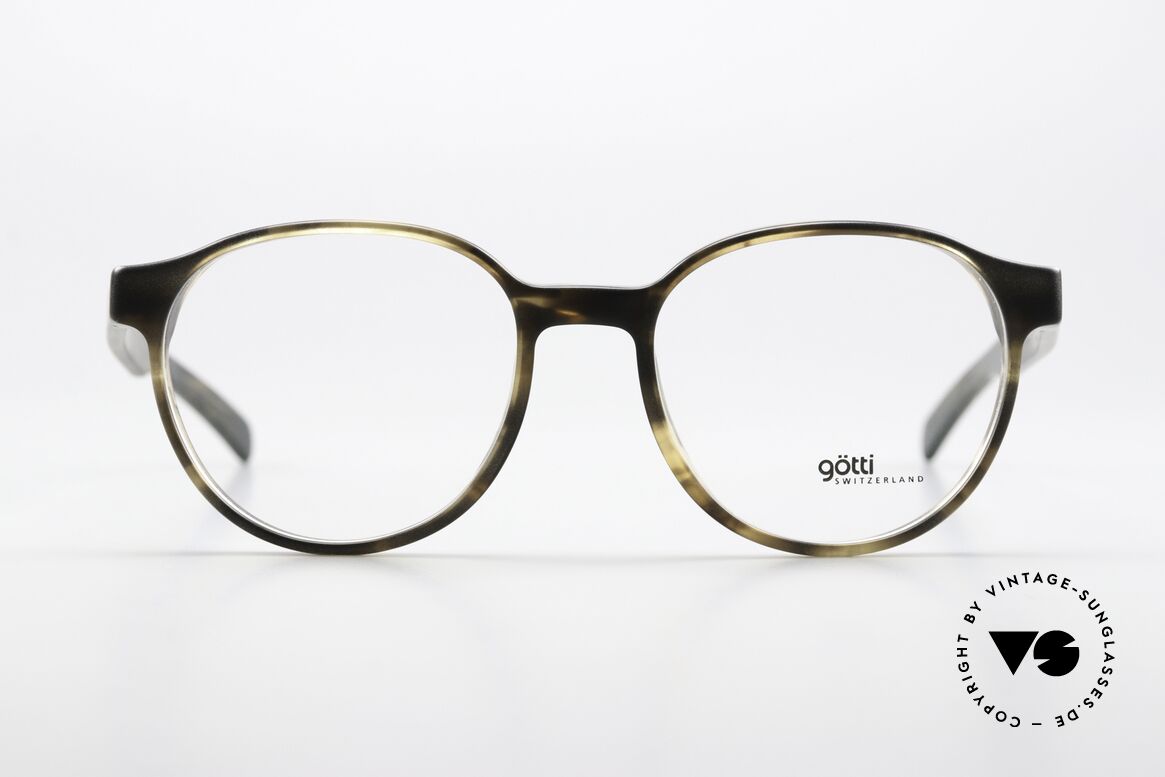 Götti Wanj Azetat Fassung Panto Style, Götti / Goetti Brille Wanj, color BSB-M, Gr. 50/17, Passend für Herren und Damen