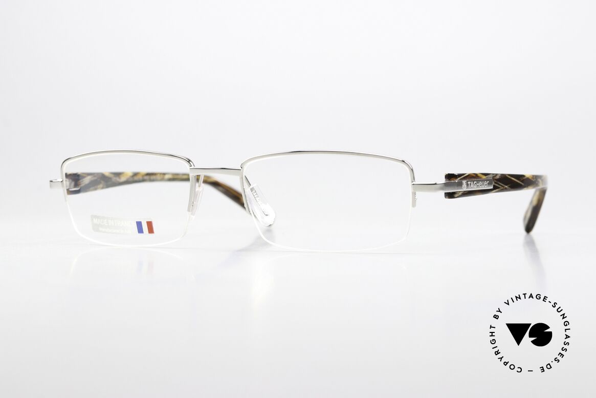 Tag Heuer 8204 Trends Polished Palladium Tortoise, Tag Heuer Brille Mod. 8204, col. 004, Gr. 54-18, Passend für Herren