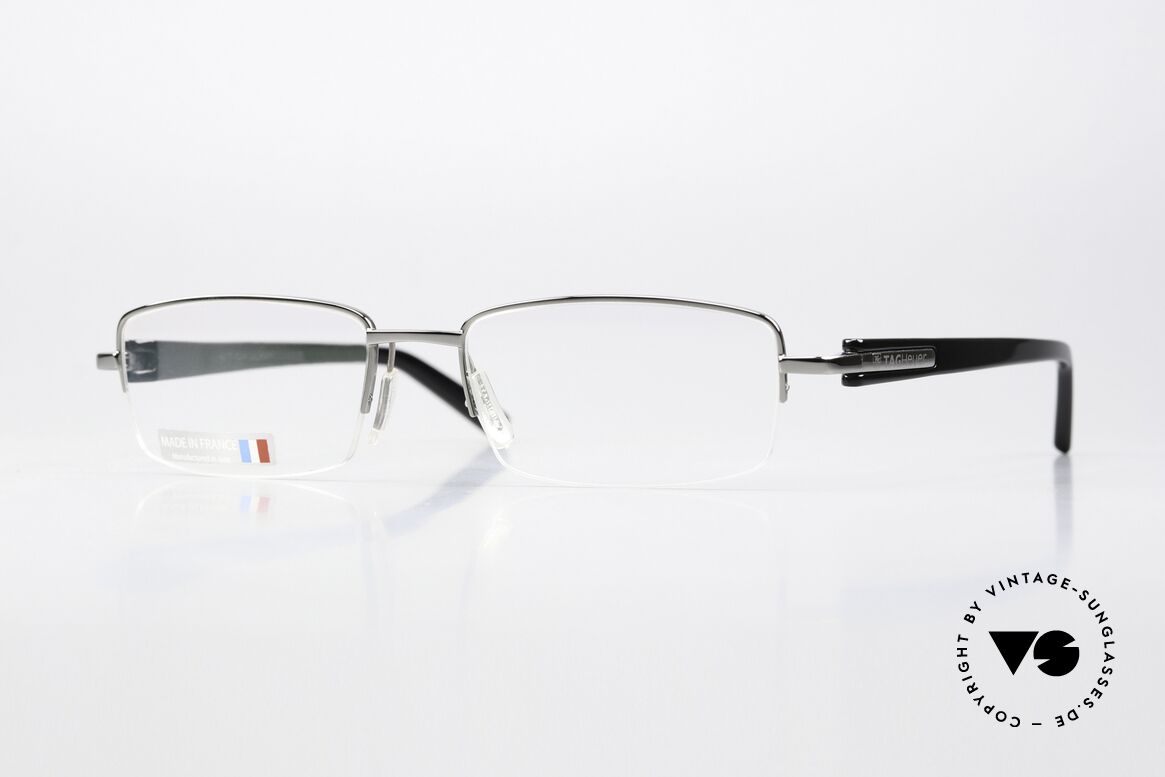 Tag Heuer 8204 Trends Polished Ruthenium Black, Tag Heuer Brille Mod. 8204, col. 002, Gr. 54-18, Passend für Herren