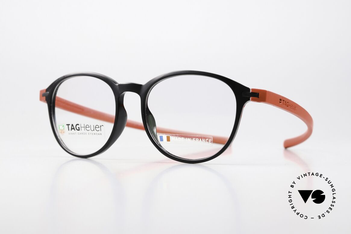 Tag Heuer 3953 Reflex Leichte Front Elastomer Bügel, Avantgarde "Racing" Bügel aus Elastomer-Gummi, Passend für Herren
