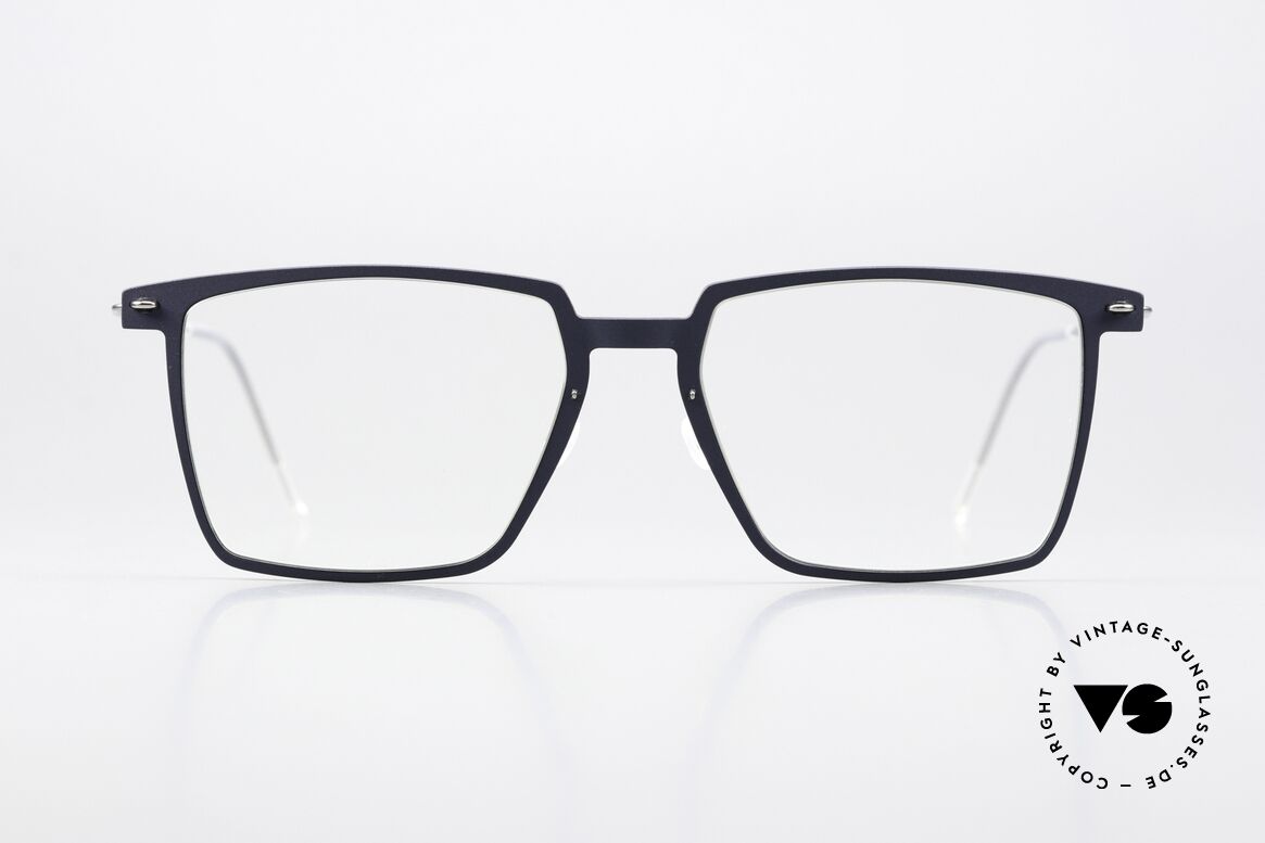 Lindberg 6577 NOW Eckige Designerbrille Unisex, eckige Lindberg Brille aus der NOW bzw. N.O.W. Serie, Passend für Herren und Damen