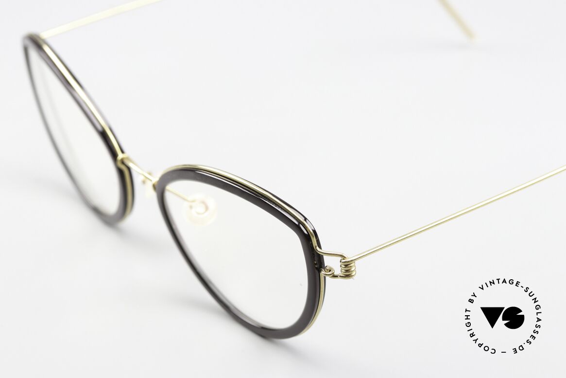 Lindberg Katrine Air Titan Rim Damenbrille Cateye Style, vielfach ausgezeichnet hinsichtlich Qualität und Design, Passend für Damen