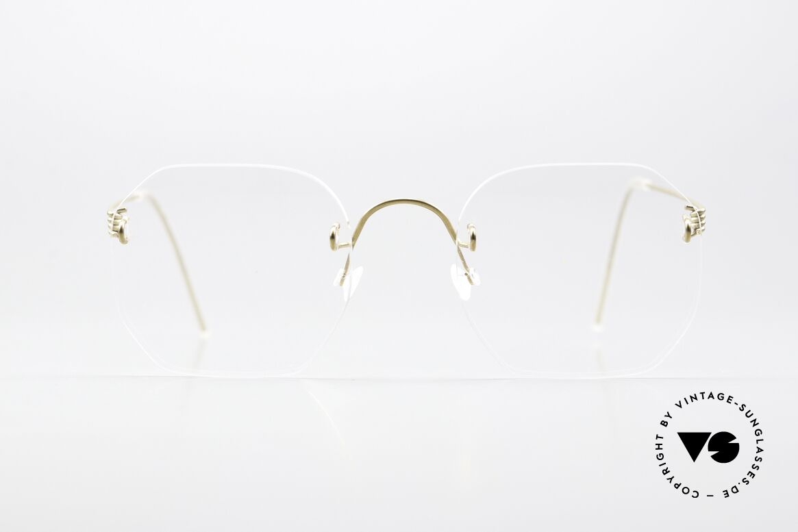 Lindberg Air Titan 334 Randlose Brille Variabel, randlose vintage Brille der LINDBERG Air Titan Serie, Passend für Herren und Damen