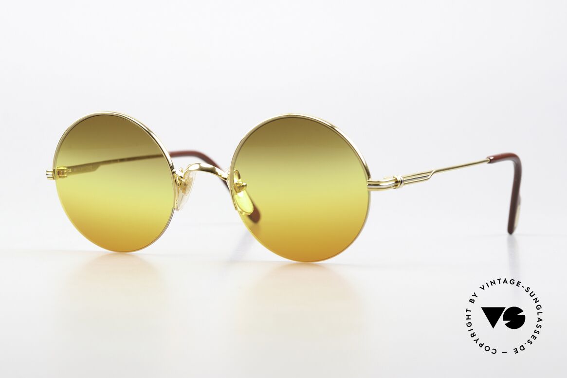 Cartier Mayfair - S Gläser Mit Dreifach Verlauf, edles Cartier vintage Modell aus den 1990ern, Passend für Herren und Damen