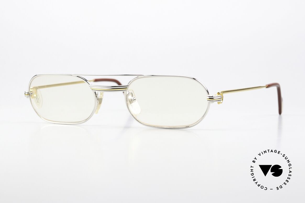 Cartier MUST LC - S Kostbare Einzelanfertigung, MUST: das erste Modell der Lunettes Collection 1983, Passend für Herren und Damen