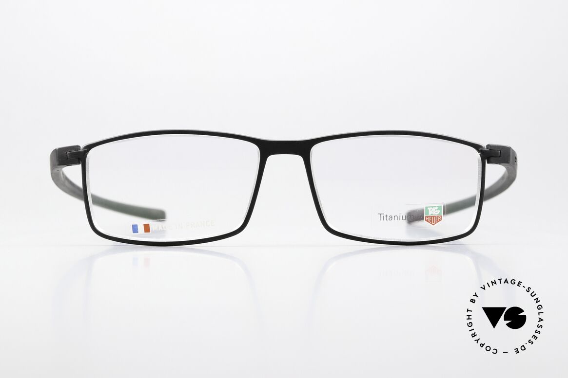 Tag Heuer 3901 Reflex Vollrand Titanium Brille, eine extrem sportliche Vollrand-Titanium-Brille, Passend für Herren