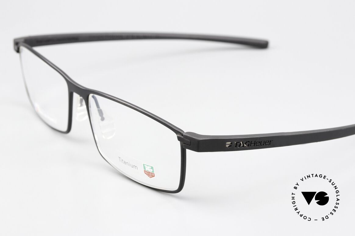 Tag Heuer 3901 Reflex Vollrand Titanium Brille, sportlicher und luxuriöser Lifestyle für Männer, Passend für Herren