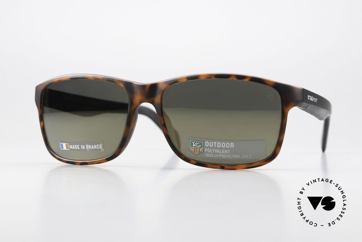 Tag Heuer 583 Sportsonnenbrille Polycarbonate, Tag Heuer Sonnenbrille TH583, col. 104, Gr. 57/15, Passend für Herren
