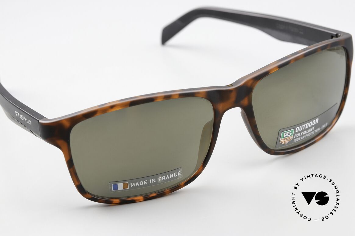 Tag Heuer 583 Sportsonnenbrille Polycarbonate, ungetragen; wie alle unsere alten Tag Heuer Brillen, Passend für Herren