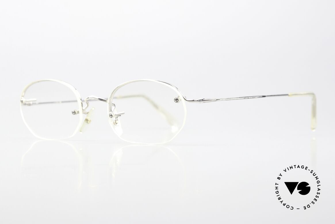 Algha Parklane 12k Gold Filled Fassung, feinste Fertigungsqualität (handmade in England), Passend für Herren und Damen