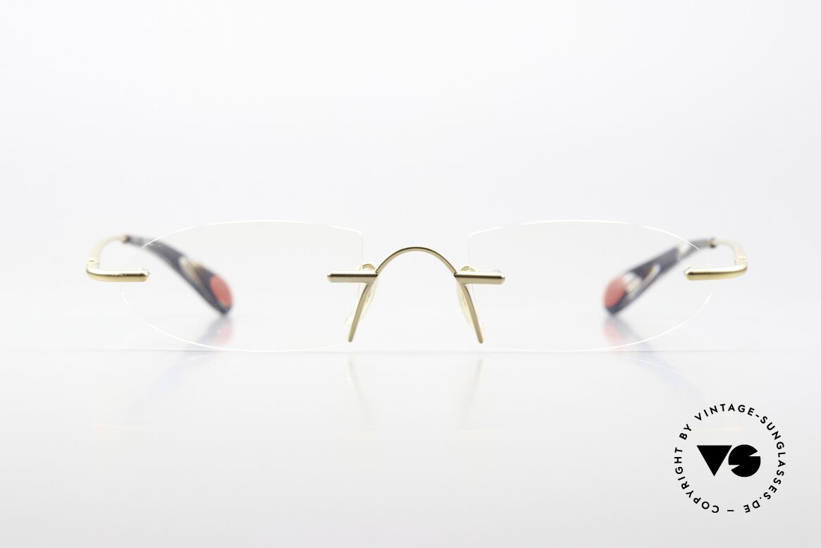 Bugatti 356 Odotype Sportliche Herrenbrille Randlos, ORIGINAL high-tech Bugatti Brillenfasssung, Passend für Herren Bugatti 356 Odotype Sportliche Herrenbrille Randlos, ORIGINAL high-tech Bugatti Brillenfasssung, Passend für Herren
