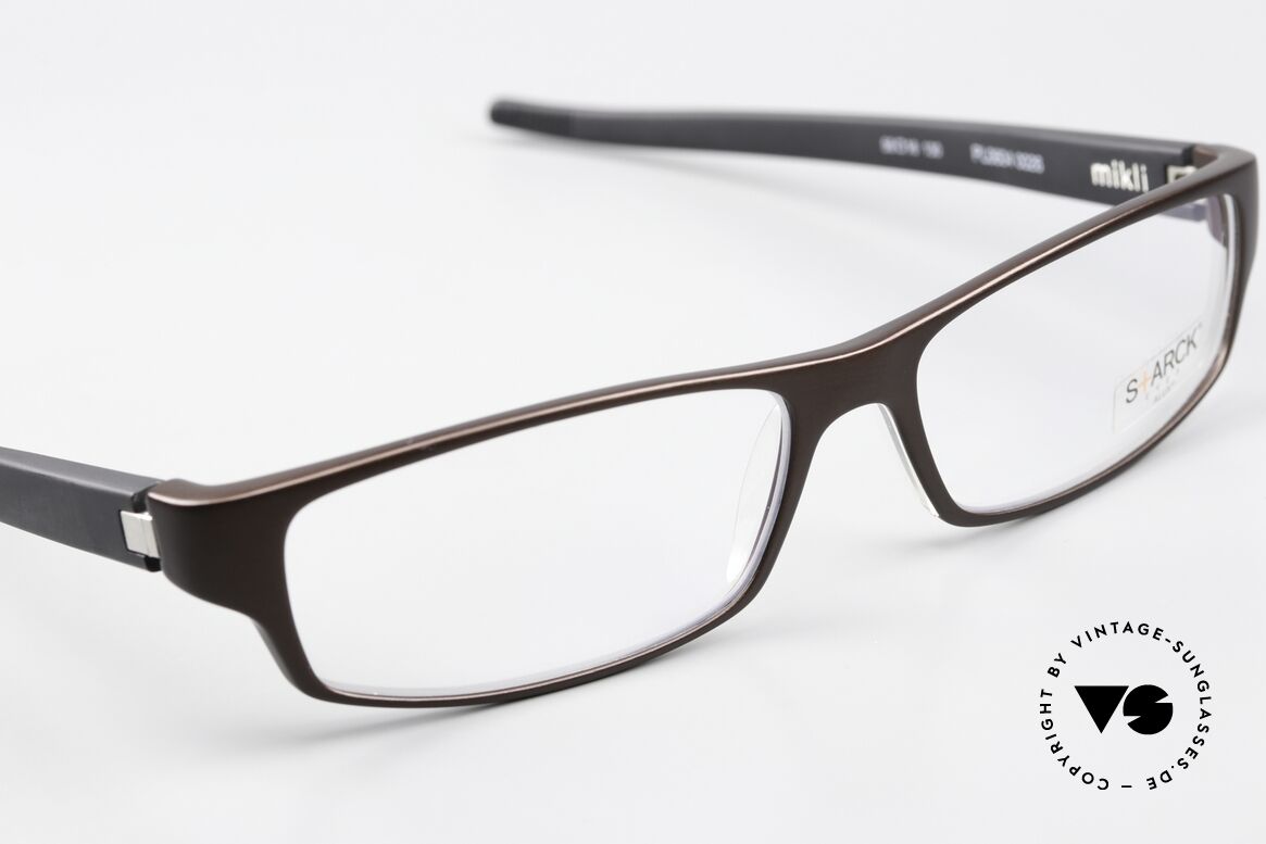 Starck Eyes PL0604 Herrenbrille Aluminium, ungetragenes Modell von 2012, inkl. Starck Hartetui, Passend für Herren