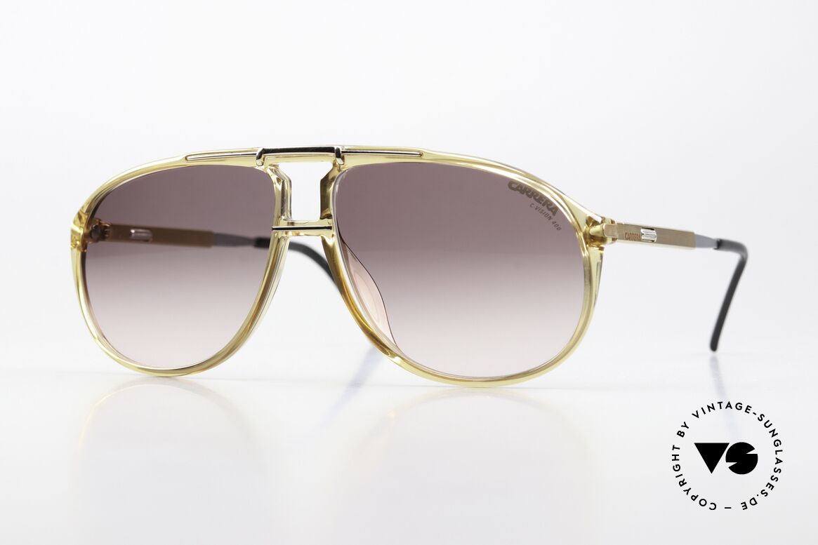 Carrera 5323 Einstellbare Bügellänge Vario, brilliantes CARRERA Brillen-DESIGN der 1980er, Passend für Herren und Damen