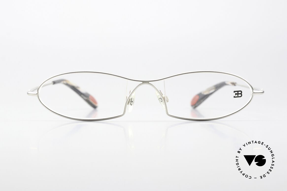 Bugatti 343 Odotype Sehr Sportliche Herrenbrille, unverwechselbares Design der Odotype-Serie, Passend für Herren