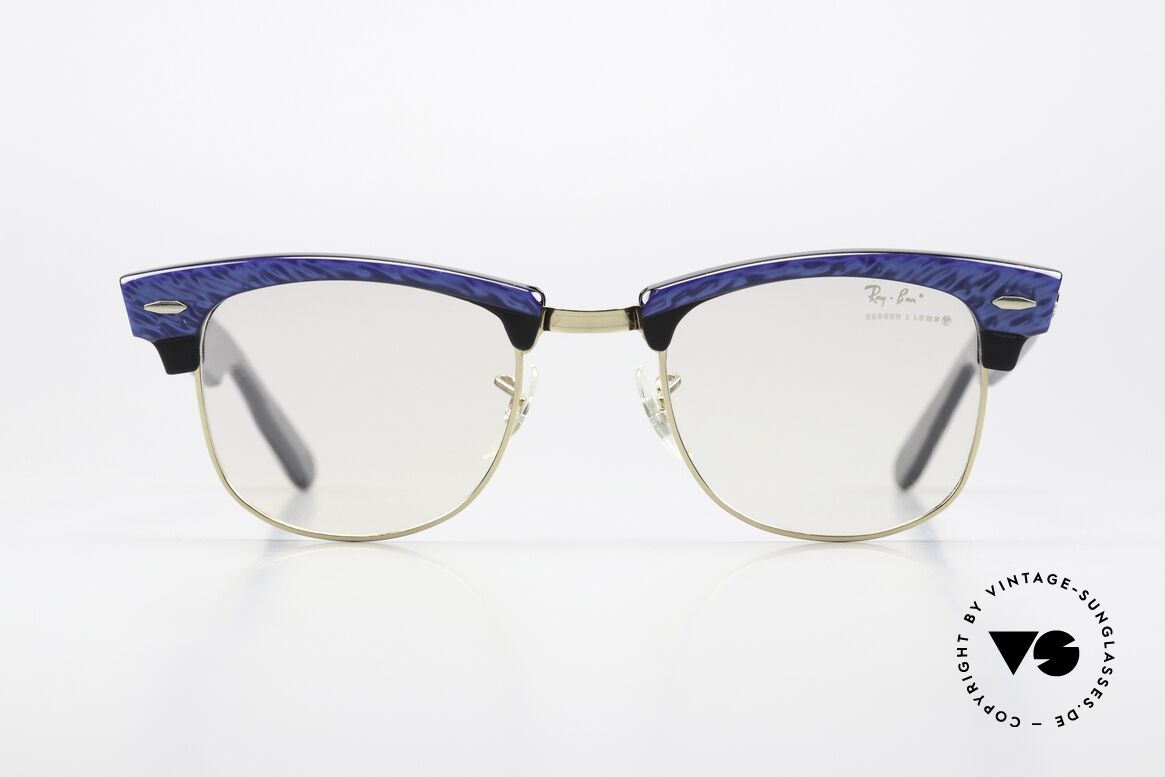 Ray Ban Clubmaster Hybrid Customized Einzelstück, damalige Sonderanfertigung im Kundenauftrag, Passend für Herren und Damen
