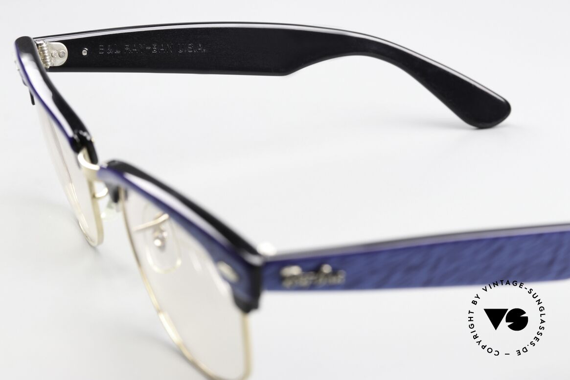 Ray Ban Clubmaster Hybrid Customized Einzelstück, ein echtes vintage Einzelstück für Individualisten, Passend für Herren und Damen