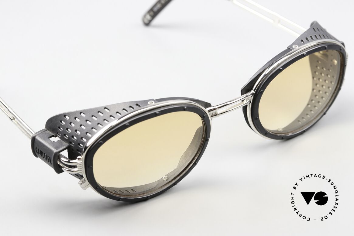 Jean Paul Gaultier 56-6201 90er Steampunk Designerbrille, unbenutztes ORIGINAL von 1995 in Spitzen-Qualität, Passend für Herren und Damen