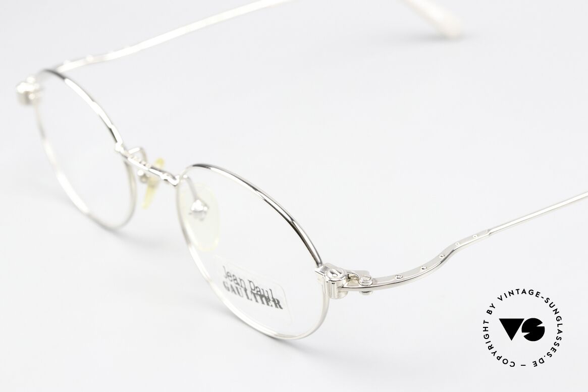 Jean Paul Gaultier 55-6105 Ovale 90er Japan Brille, ungetragen; wie all unsere alten JPG Brillenfassungen, Passend für Herren und Damen