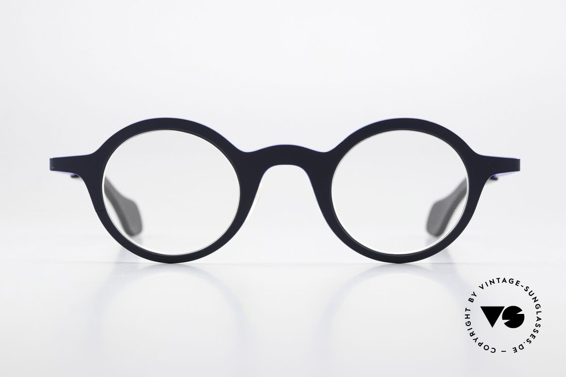 Theo Belgium Mille 24 Runde Designerbrille Unisex, runde Unisex-Designerbrille von Theo Belgium, Passend für Herren und Damen