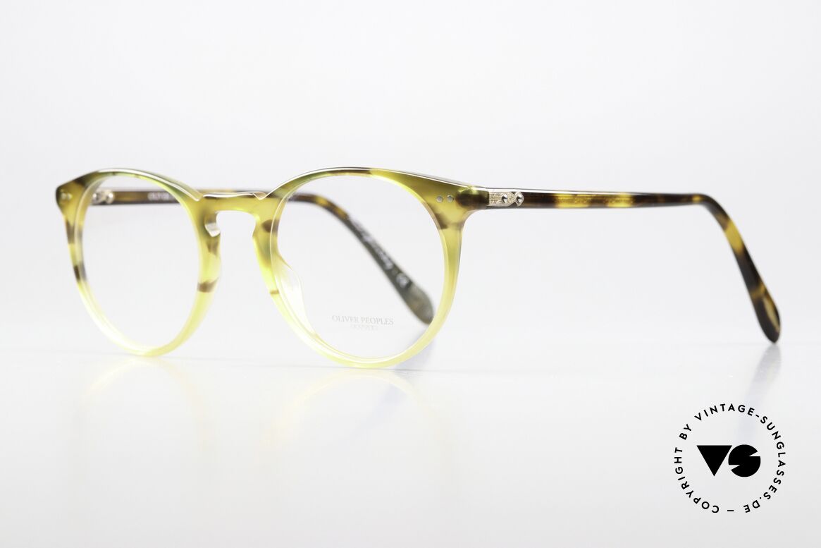 Oliver Peoples Sir O'Malley Made In Italy Brille Von 2016, benannt nach dem LA Dodgers Manager, Peter O’Malley, Passend für Herren und Damen