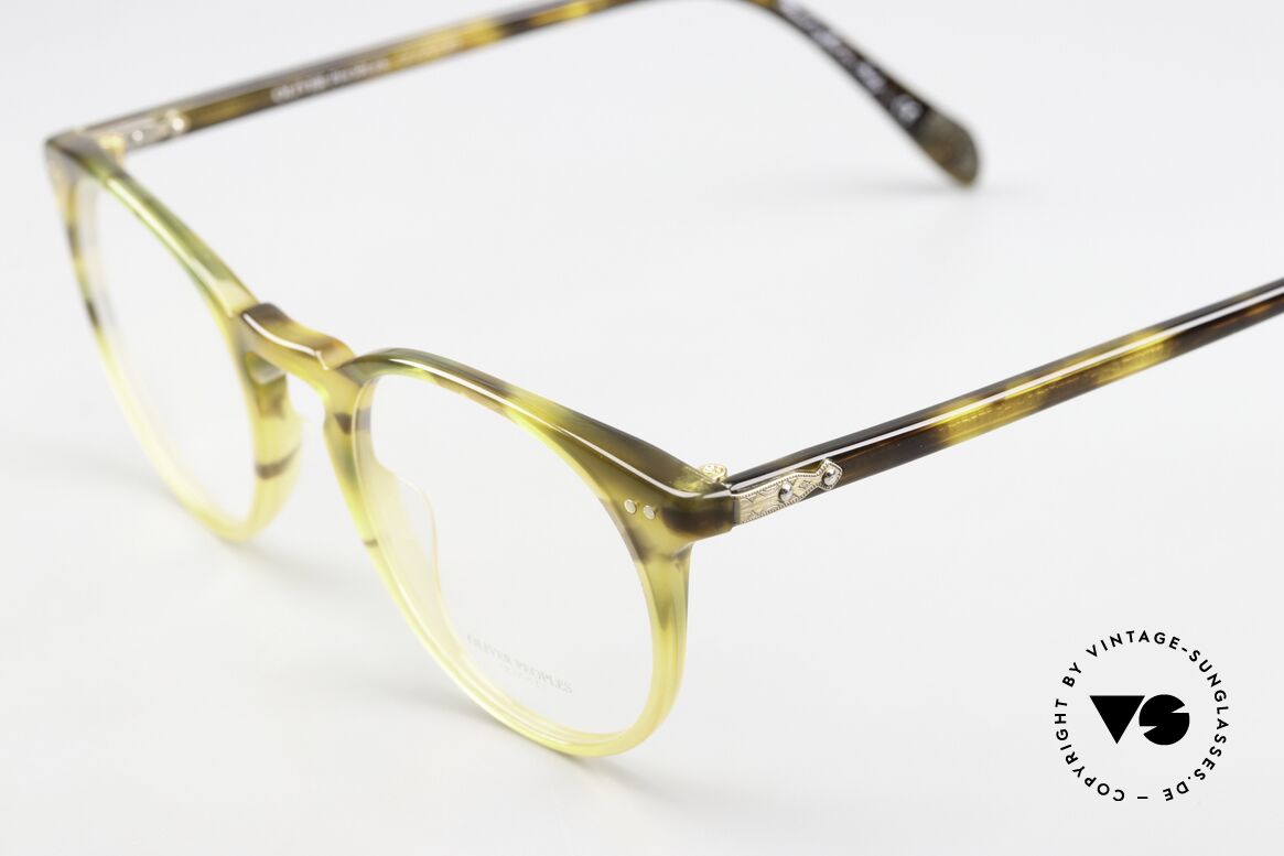 Oliver Peoples Sir O'Malley Made In Italy Brille Von 2016, ein Lieblingsmodell von O.P. Firmengründer Larry Leight, Passend für Herren und Damen