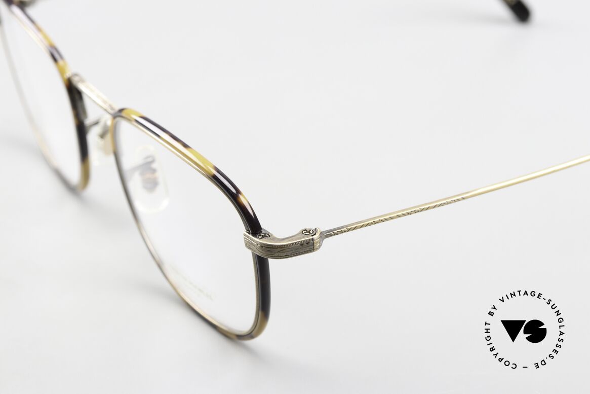 Oliver Peoples Landis Unisex Style Antik Gold, Unisex-Modell aus dem Jahre 2019; made in Italy, Passend für Herren und Damen