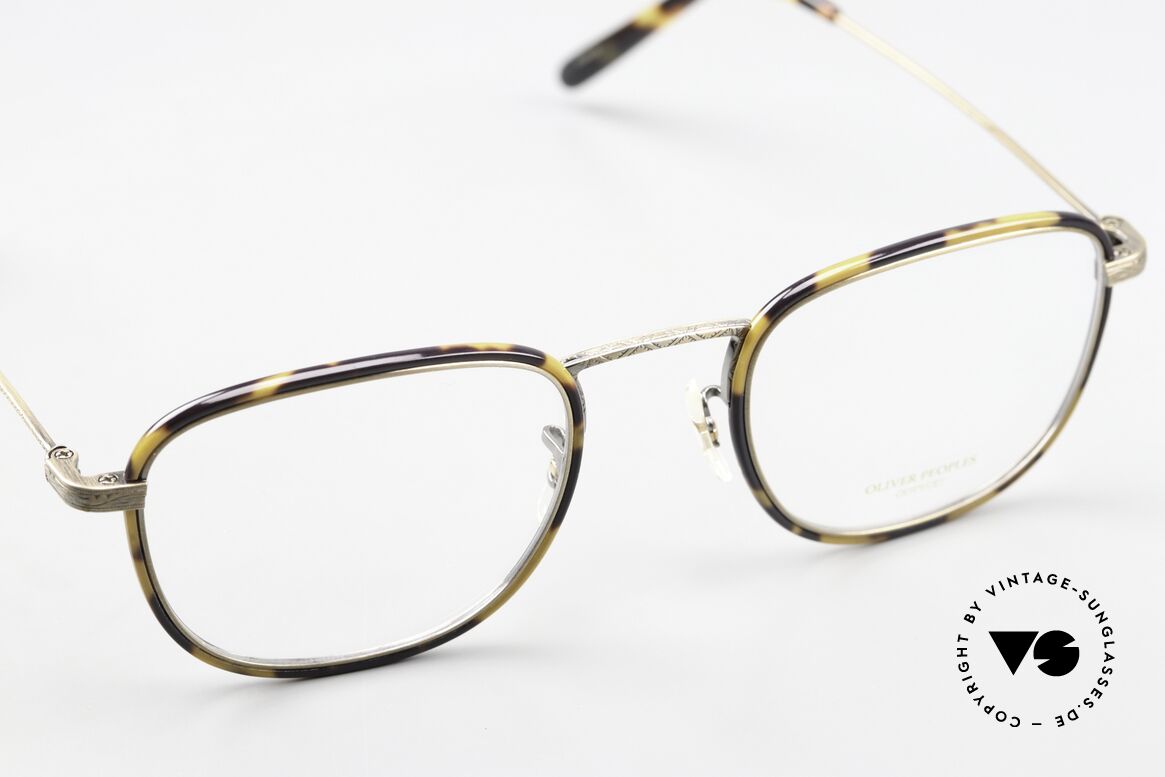 Oliver Peoples Landis Unisex Style Antik Gold, ungetragen (wie alle unsere Oliver Peoples Brillen), Passend für Herren und Damen