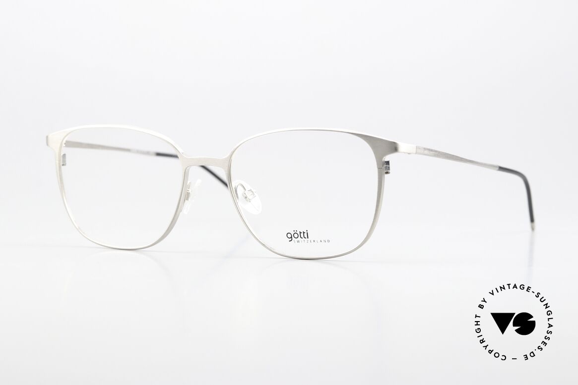 Götti Leos Super Bequeme Titanbrille, Götti / Goetti Brille Leos, color SLB, Größe 51/16, Passend für Damen