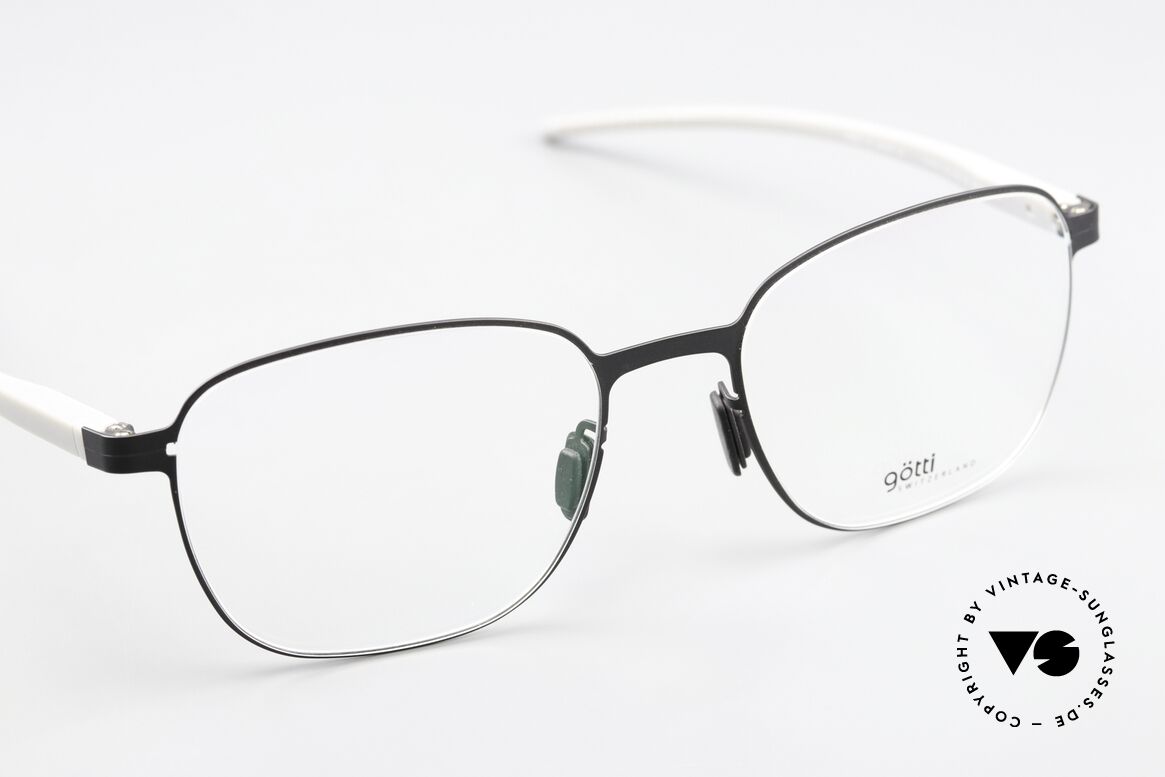 Götti Taku Superleichte Designerbrille, ungetragenes Designerstück von 2016, mit Hartetui, Passend für Herren und Damen