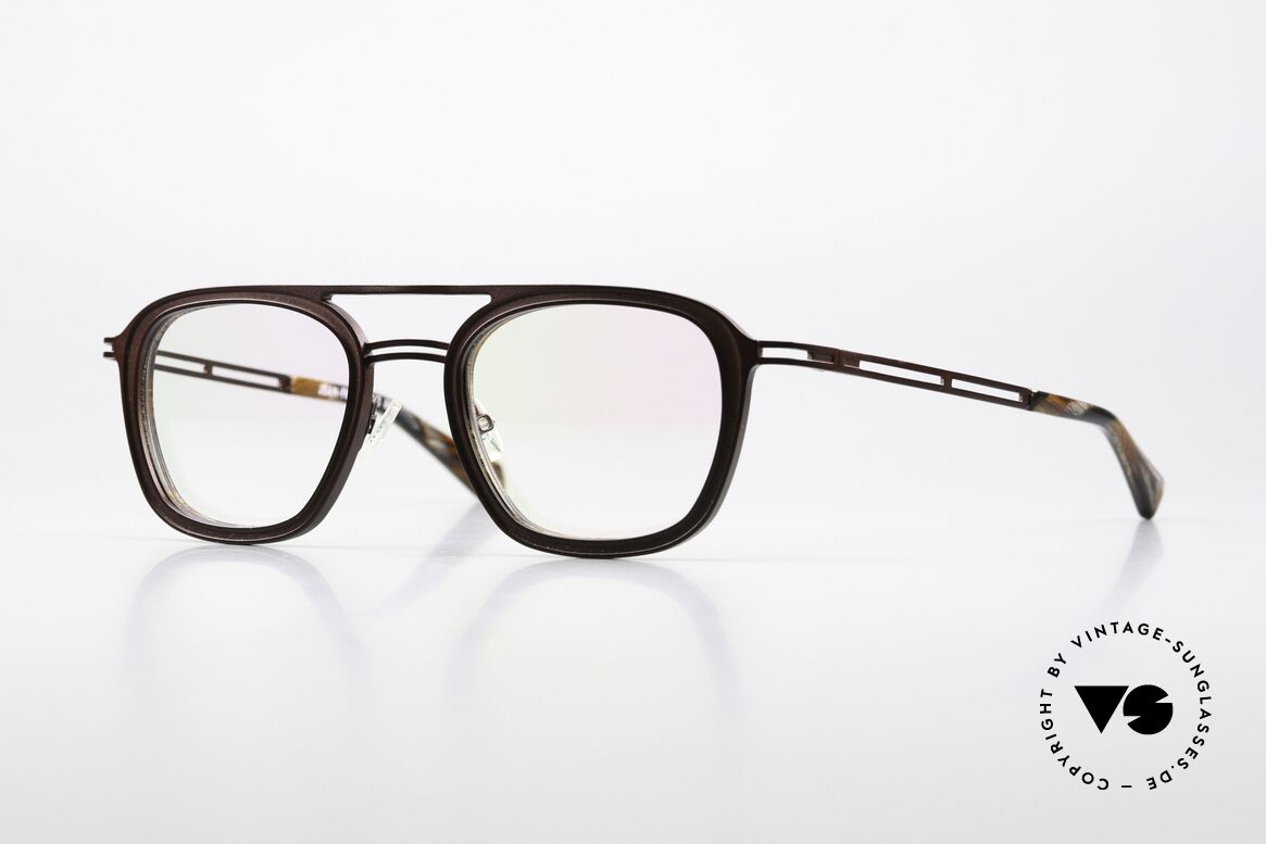 JF Rey JF2753 Markante Beta Titanium Brille, J.F. Rey Brille, Modell JF2753, color 9099, Gr. 50-21, Passend für Herren
