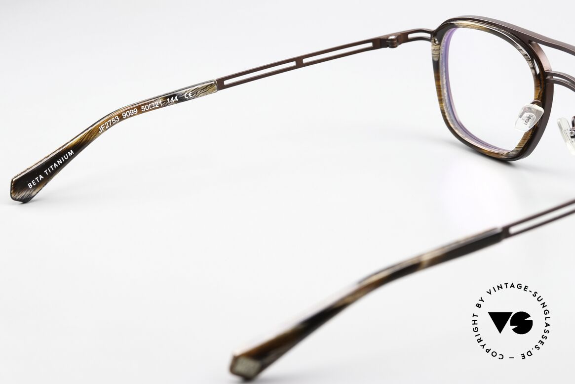 JF Rey JF2753 Markante Beta Titanium Brille, Größe: extra large, Passend für Herren