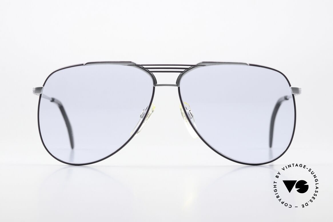 Metzler 0261 Selbstabdunkelnde Gläser, alte Metzler Pilotensonnenbrille aus dem Jahre 1986, Passend für Herren