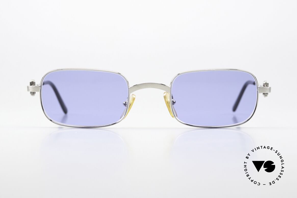 Cartier Dreamer - M Luxus Brille Brushed Platinum, edles & zeitloses Design; medium Größe 50°23, 140, Passend für Herren