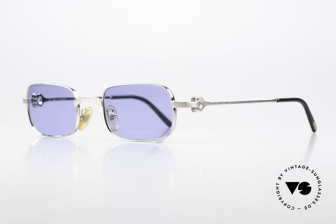 Cartier Dreamer - M Luxus Brille Brushed Platinum, gebürstete Platin-Lackierung; entsprechend wertig, Passend für Herren